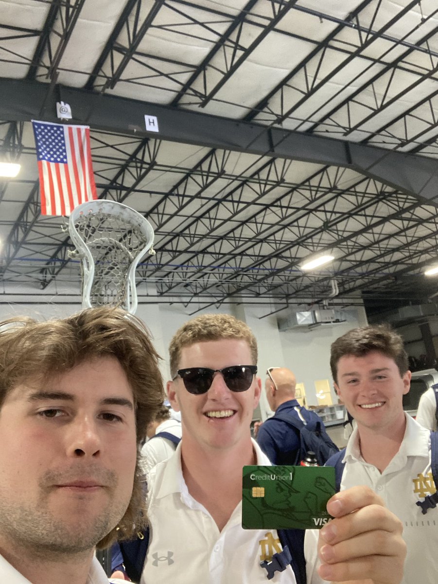 I started banking with Credit Union 1 because the branch is right next to campus, which makes it super easy to make a deposit or get cash when I am running errands. Credit Union 1 is the official banking partner of Notre Dame athletics. #CU1Irish #ad