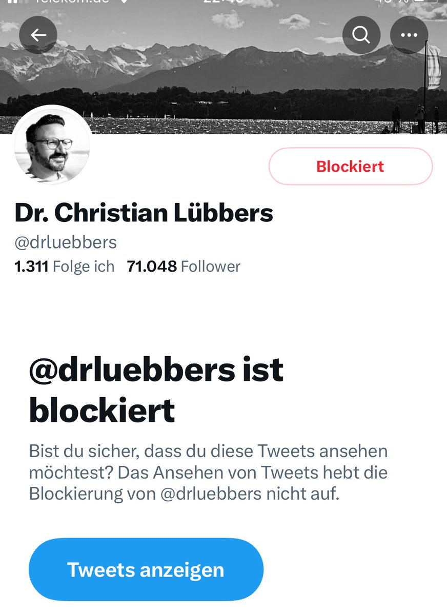 EhrkeHeideMarie's tweet photo. @SHomburg @drluebbers 🌿🙋♀️🌿Ach,ich hatte ihn vergessen, weil ich ihn frühzeitig #blockierte.👍Nein! „#entblocken“ ist KEINE Option. Alles Gute, Prof. Homburg.
Und NICHT vergessen: WER Ihren Namen beleidigend verändert,hat ja bereits miese Karten,da er ja nicht mehr auf #Augenhöhe mit Ihnen ist.🤔 https://t.co/nyjf5pTAEM