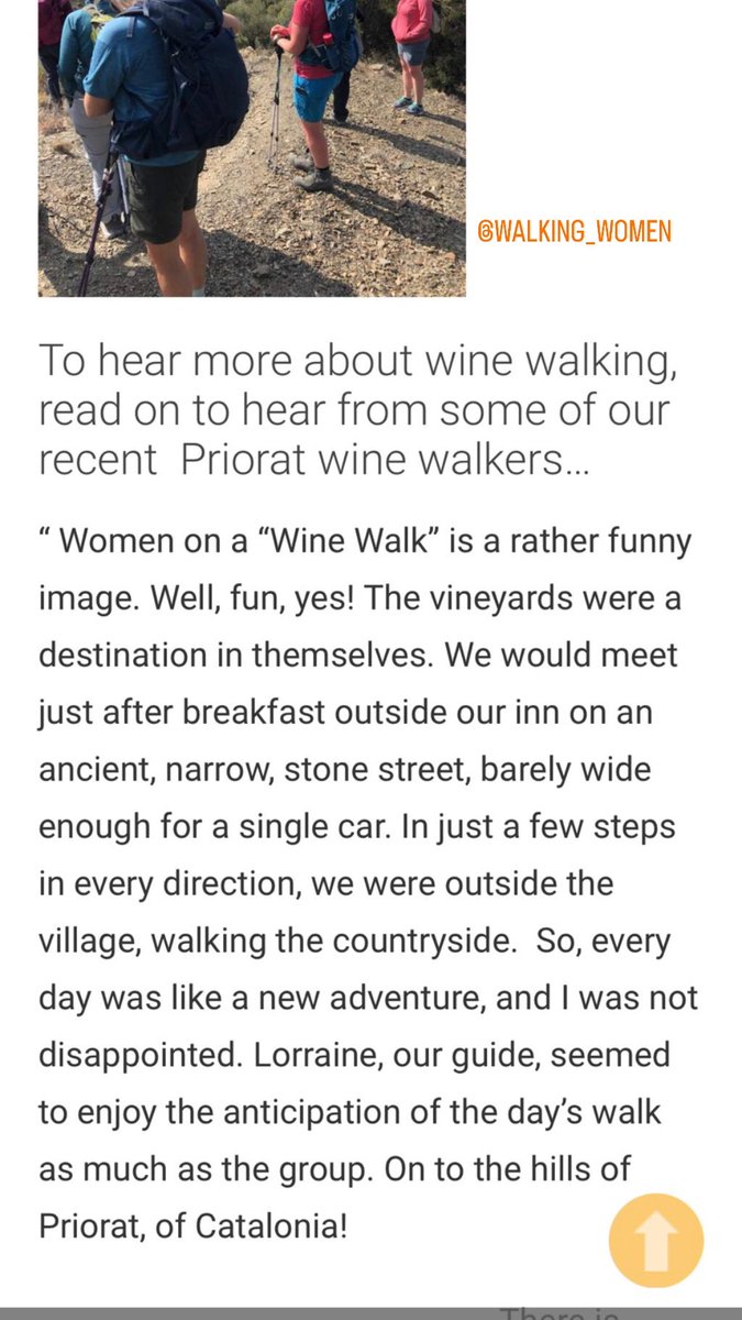 Here in the Priorat, we walk the wine. #hiking