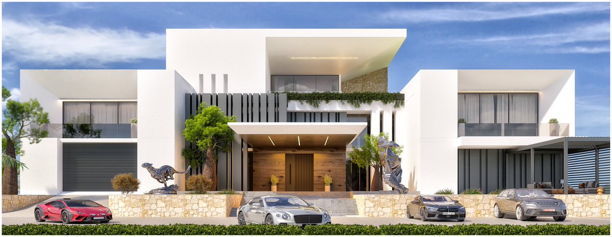 man_Pinho's tweet photo. Presenting visuals for our new Residential Project Design.
Location:Aburi -Ghana, this design is all about modern simplicity, clear lines and bright colors. Stay tuned for more! https://t.co/Bm446dx83m