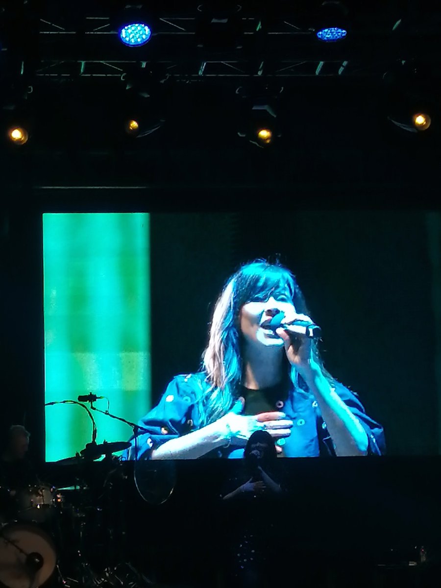 LisaMarlin's tweet photo. Great set from @natimbruglia last night at   LeeStock festival. Huge thanks for the shout out for @Willow_Fdn 💜 https://t.co/Tme0MTpmKg