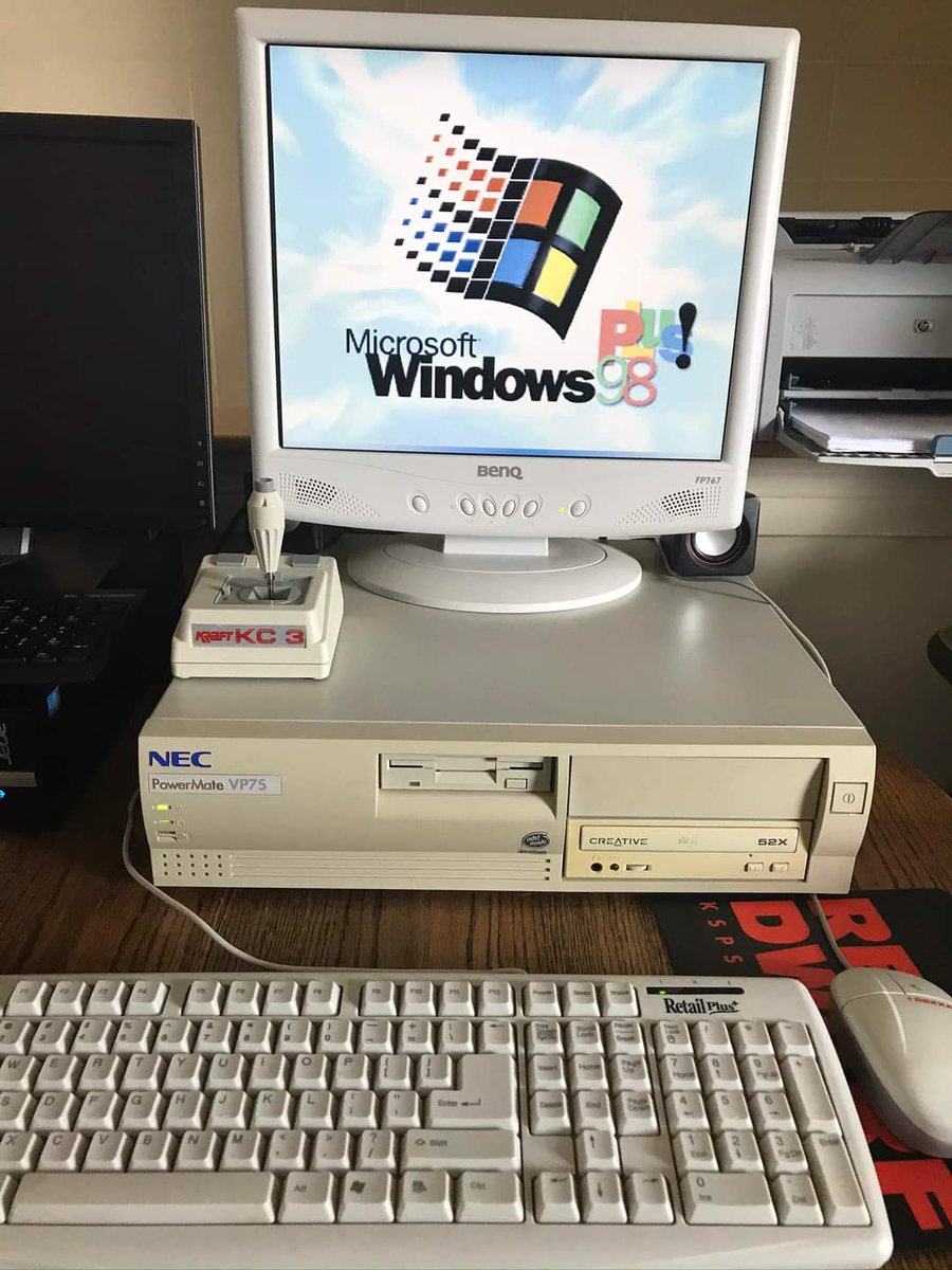 Whenever I saw a friend's computer with Windows 98 Plus!, I thought,

'Dannnnng! This computer must be so much faster than my crappy Windows 95.'