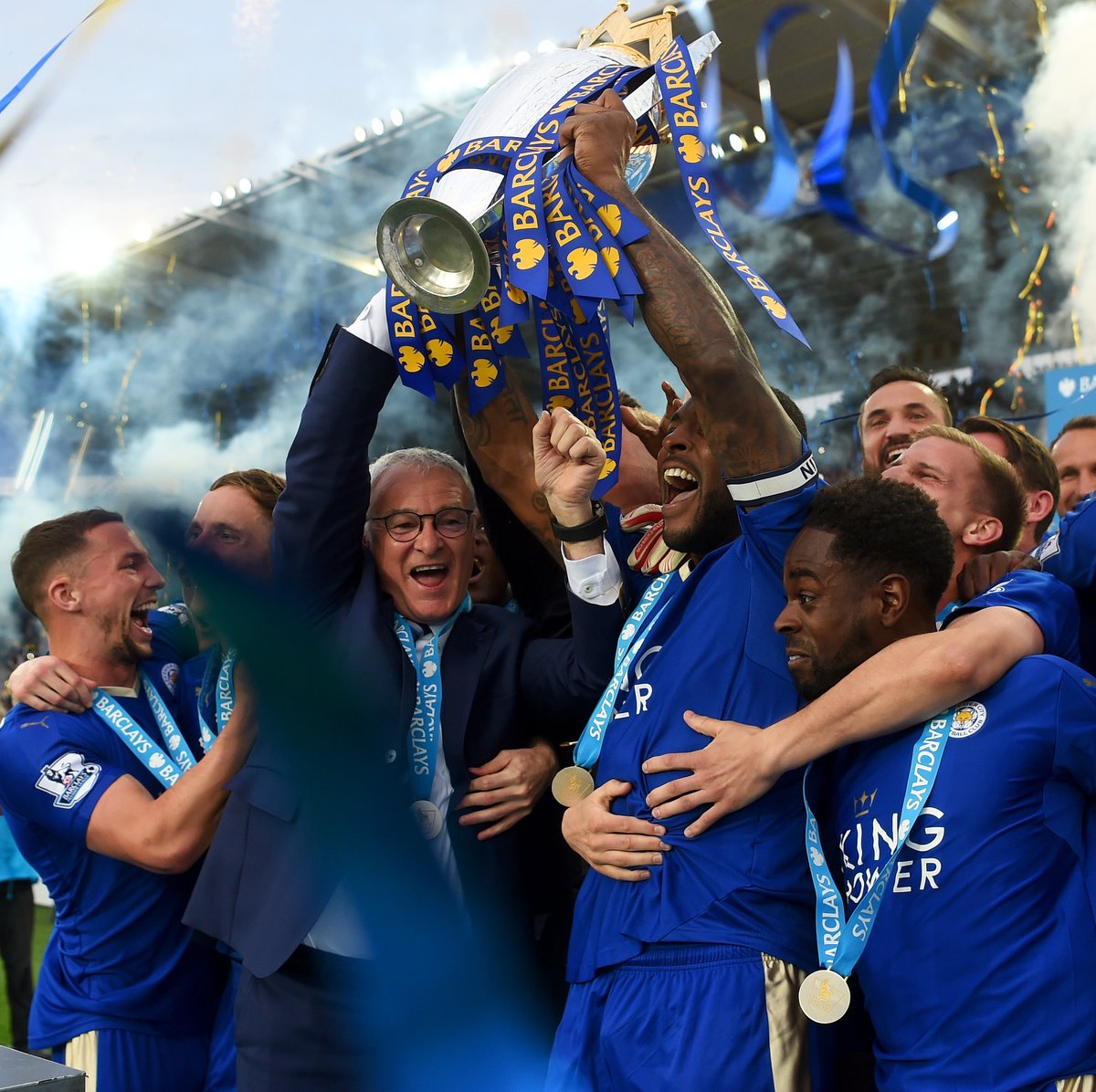 premierleague's tweet image. Nine seasons, 517 goals, one Premier League crown

Heartbreak for the Leicester players and fans on the final day of the season

Their latest Premier League chapter comes to a close - but it will forever be written into Premier League history 👏