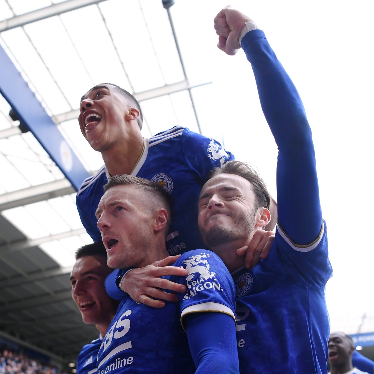 premierleague's tweet image. Nine seasons, 517 goals, one Premier League crown

Heartbreak for the Leicester players and fans on the final day of the season

Their latest Premier League chapter comes to a close - but it will forever be written into Premier League history 👏