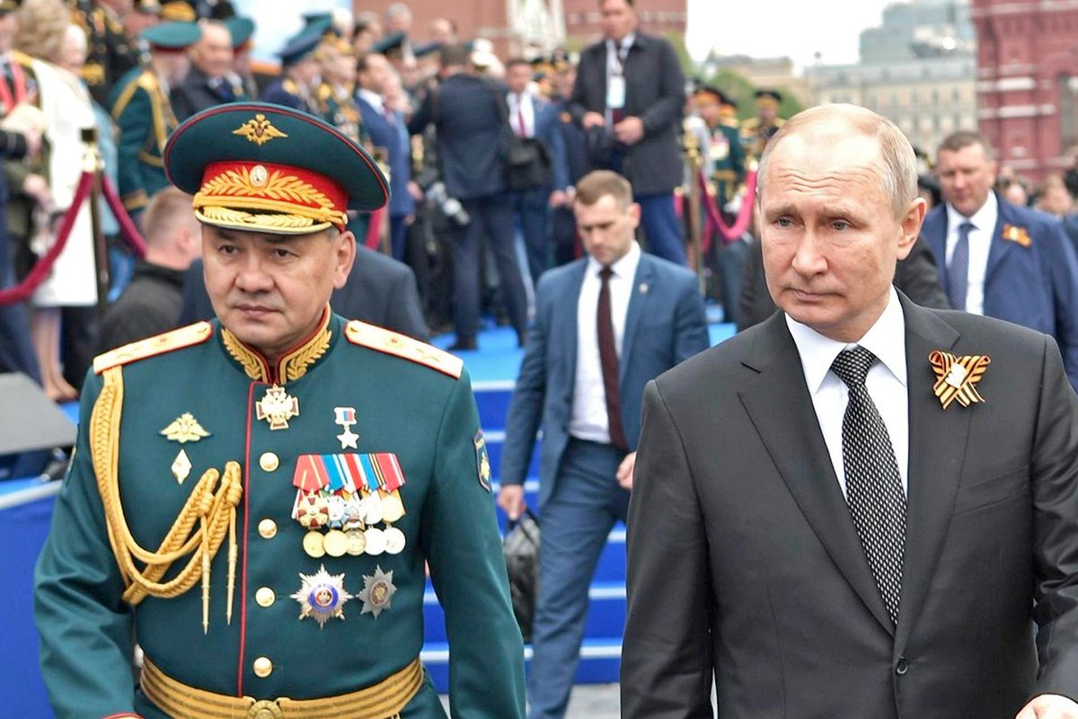 @reshetz And here we see SS (Sergey Shoygu) leading the ruSSian Ministry of Defence