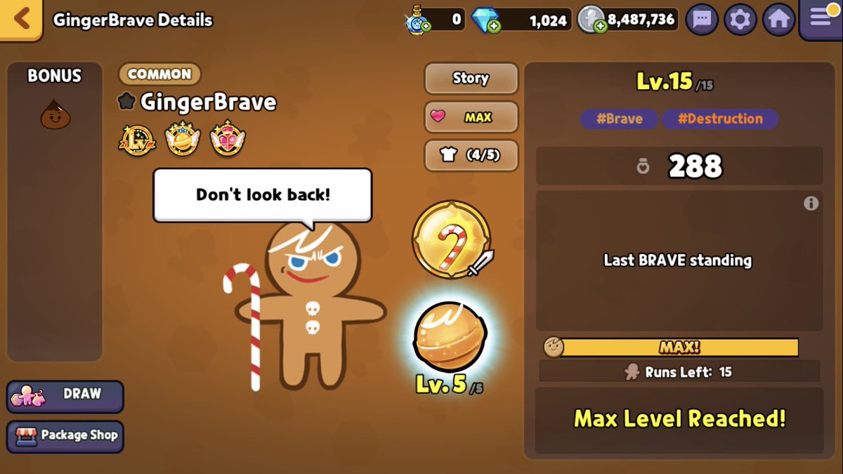 0ceanc0rpse23's tweet photo. Daily reminder that I am gingerbraves #1 fan i got him and his affection all maxxed out n shi, we homies frfr #cookierunovenbreak https://t.co/xTqkkFo5oM