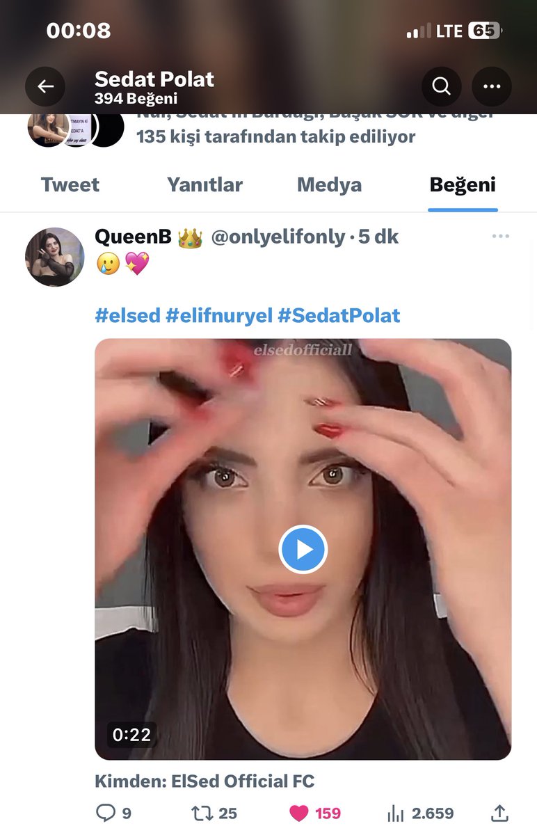 Sedat begenmis bu editi cok duygulandim ya 🥹🥹🥹 #elsed #sedatpolat #elifnuryel