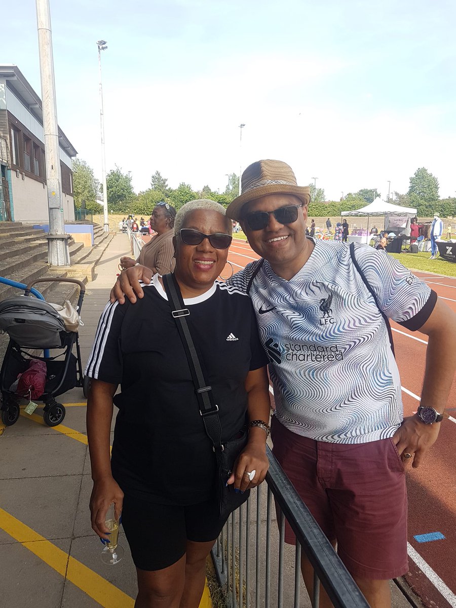 Catching up with tireless Windrush campaigner and Dominican, Glenda Caesar, at the Dominica UK Association's (DUKA's) Fun Day - 28 May 2023