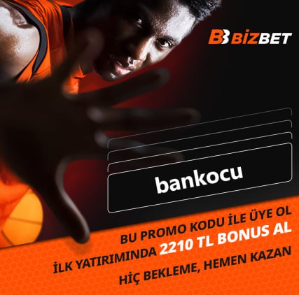 Arkadaşlar 1xbet'in yeni sitesi BİZBET sponsorumuz oldu. ✨

Tüm yatırımlarınıza anında CashBack alabiliyorsunuz. Ayrıca linkten üye olurken bankocu promo kodunu kullanırsanız 2210 TL Bonus alabilirsiniz!

💥 refpa58351.top/L?tag=d_218284…