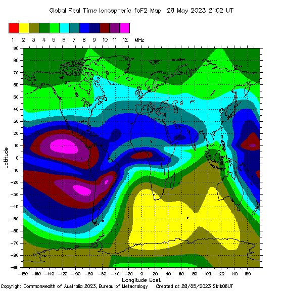 Global Optimum NVIS Frequency Map Based Upon Hourly Ionosphere Soundings via https://t.co/6WcAAthKdo #hamradio https://t.co/L1KWbPndq2