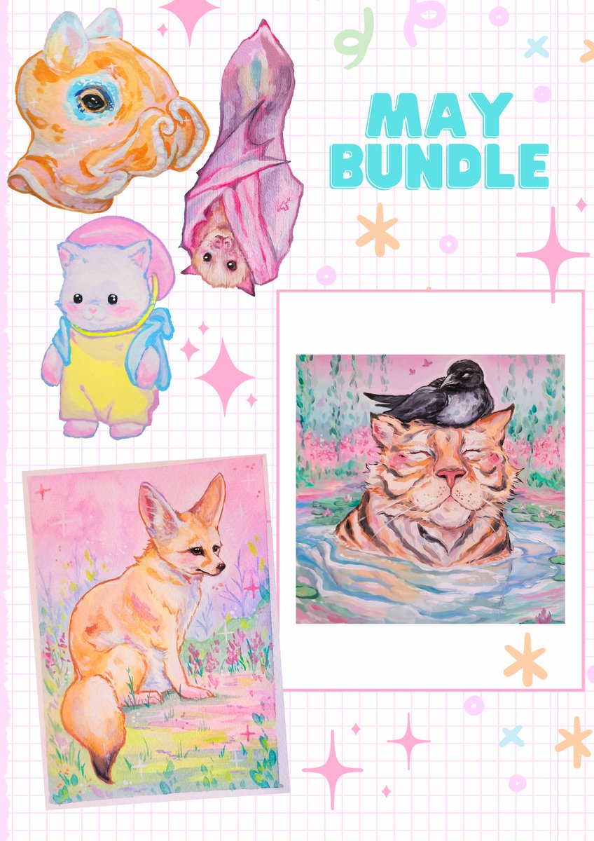 also, this is this months upcoming club art set!! mailing out next week if ur interested!! it's thru patr30n ♡