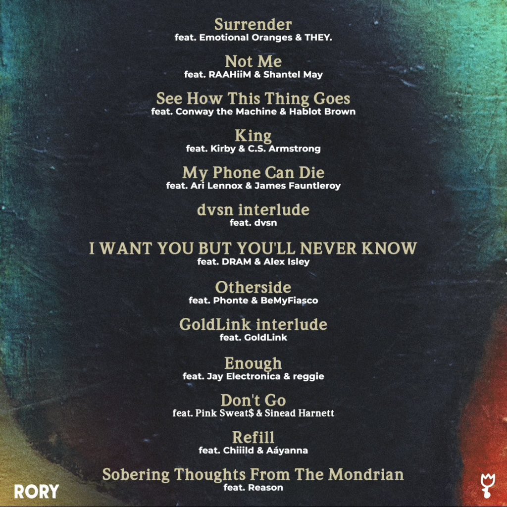 Humbled by the great company on this album. <a href="/thisisrory/">Rory</a>’s “I Thought It’d Be Different” out now