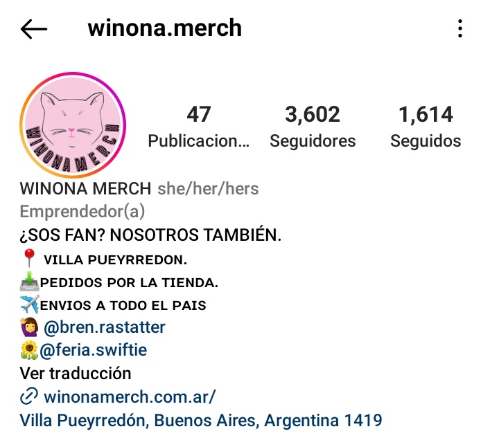 winona merch, en esta cuenta van a encontrar, tazas, llaveros, vasos termicos, portasube, estampitas, polaroids, pines y polaroids strips
📍: Villa Pueyrredón, Buenos Aires (envios a toda Argentina y van a estar en ferias por si quieren chusmear)
IG:instagram.com/winona.merch?i…