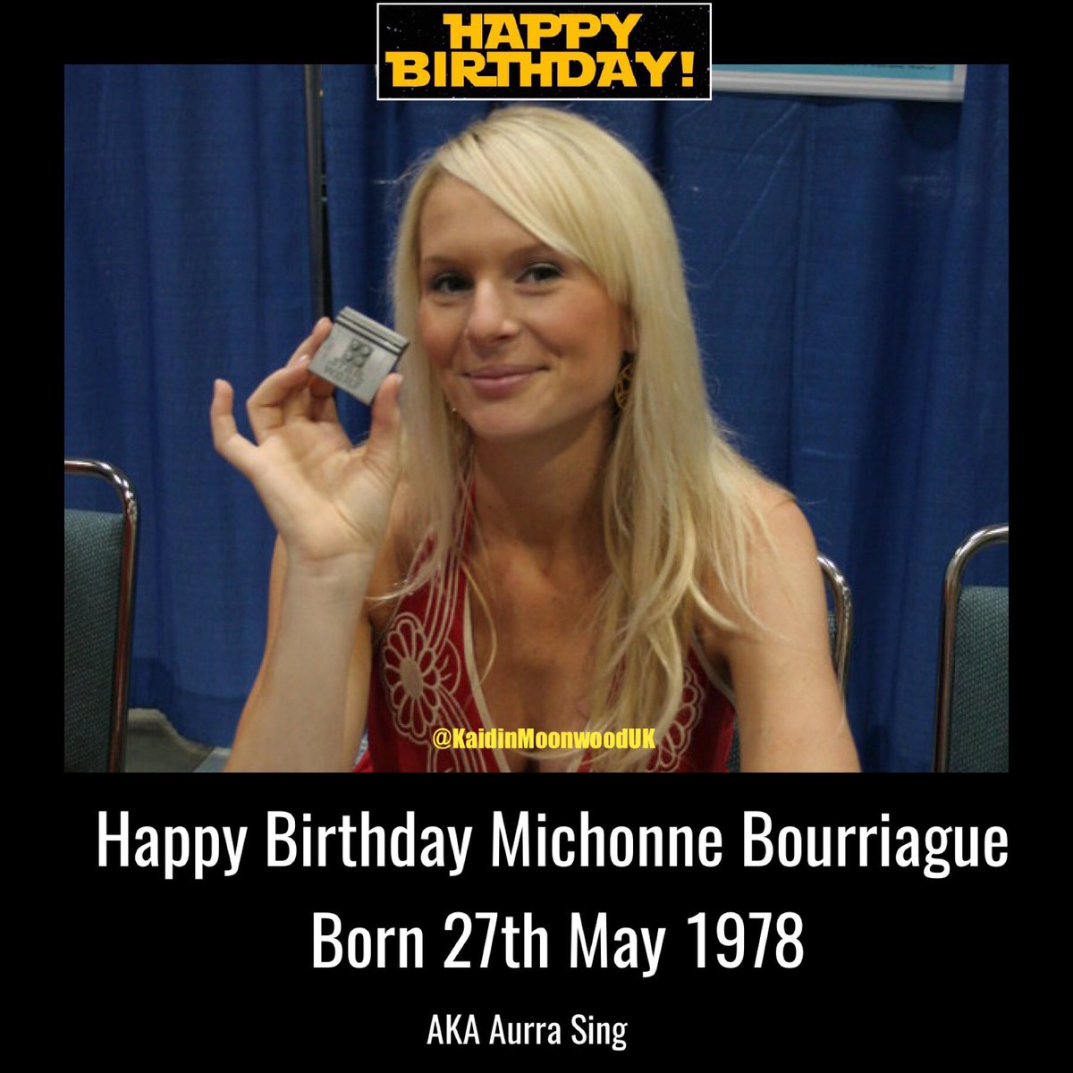 Happy Birthday Michonne Bourriague aka Aurra Sing.
Born 27th May 1978.
#StarWarsBirthday #MichonneBourriague #AurraSing #StarWars #ThePhantomMenace
starwars.fandom.com/wiki/Michonne_…