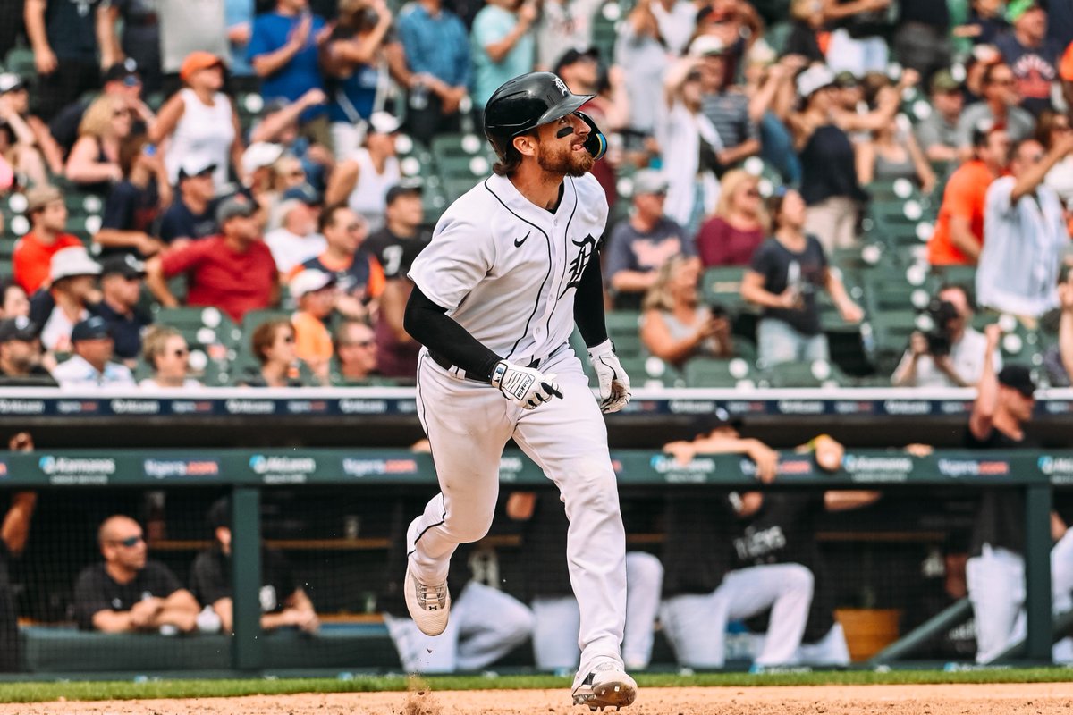 tigers's tweet image. Can&apos;t cool off @ehaase3. 🧊