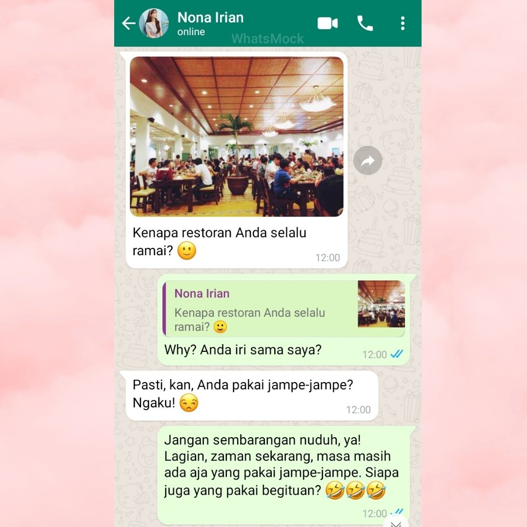 fannycantika167's tweet photo. AU Mbak Boba &amp; Mas Seblak 
By : Fanny Cantika Dewi

Chapter 1 : Batu Berjalan &amp; Nona Irian 

#alternatifuniverse #au #autrend #TrendingNow #Trending
#viral #chatstory #story #metropop #romance #humor #komedi #boba #seblak https://t.co/fTo5oex6x4