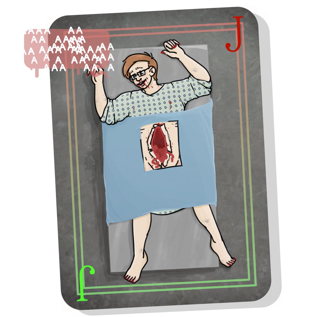 Possibly_Diss's tweet photo. Here's the individual frames as well:
( tw blood, tw gore ) https://t.co/jiPyyBq7Hb