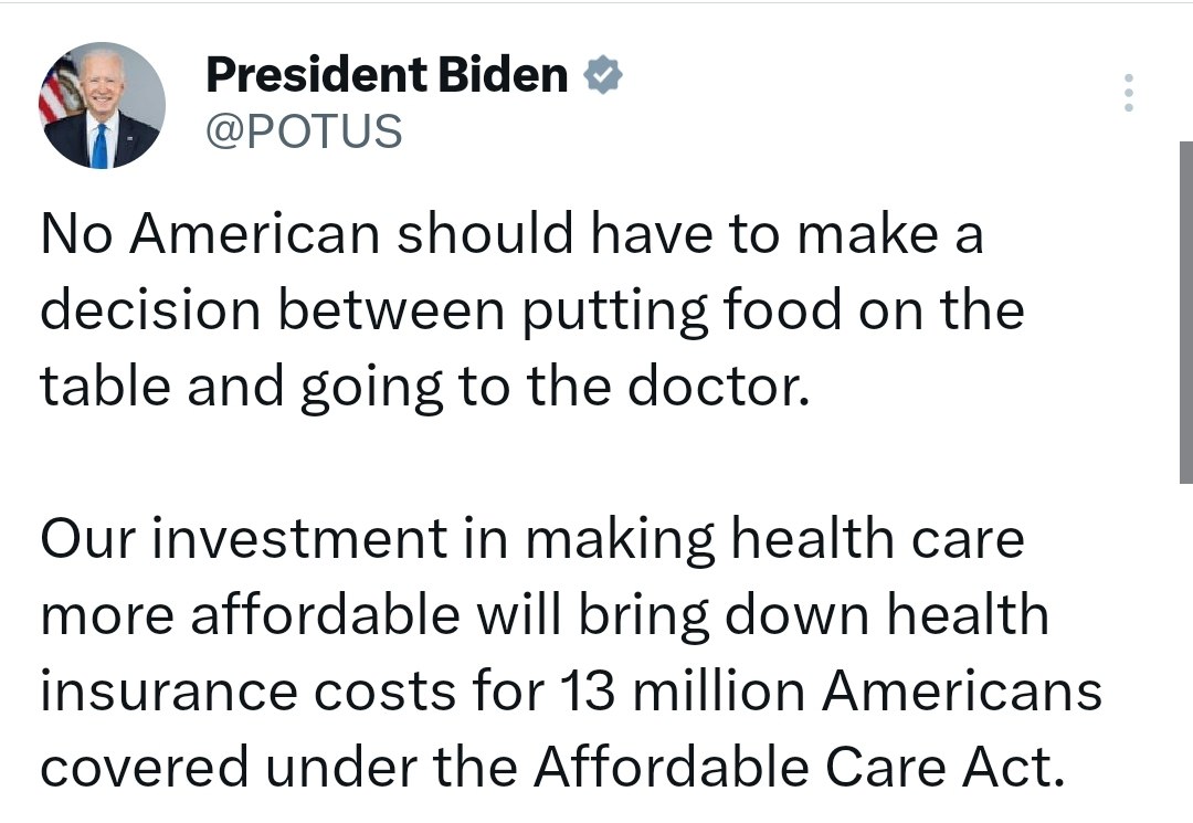 Thanks #father for caring 🙄

#PresidentBiden