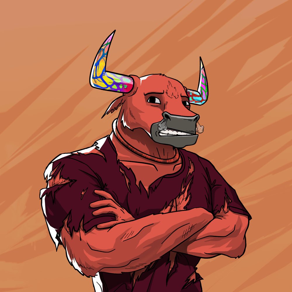 Bullieverse's tweet photo. ❗️#MemorialDay #Weekend #Giveaway❗️

Your chance to win this fully upgraded premium $bull NFT ! 🤯⚡️

To enter: 
1️⃣ Like, retweet, follow
2️⃣ Tag 3 friends 

Winner in 24 hours! Good Luck! 🎁 https://t.co/ng8fEm8NzJ