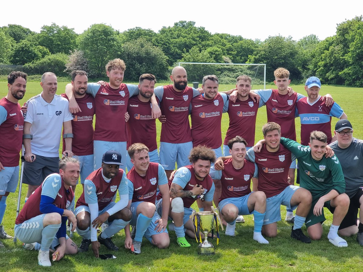 parsloeunited's tweet photo. After a 2-2 draw today with @Frontiers_FC , we were crowned Division One champions. https://t.co/lwNLXO1WbC