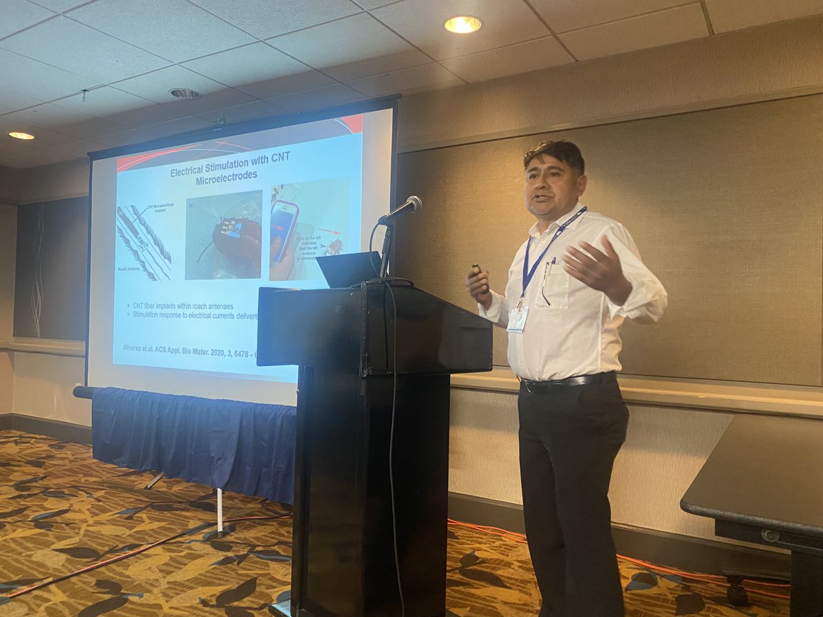 Dan_A_Heller's tweet image. Noe Alvarez kicks off the ⁦@ECSorg⁩ ⁦@nanocarbons⁩ Division #ecs2023 B02 Division talks!