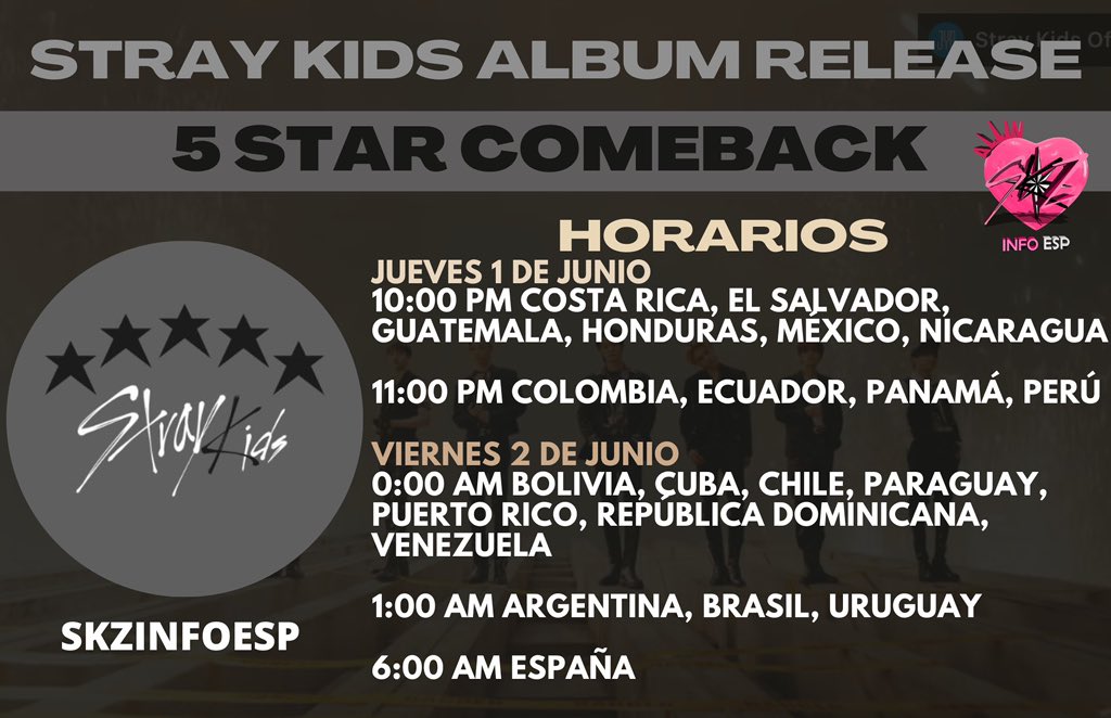 skzinfoespmx's tweet photo. STAY, esto es TODO lo que tenemos esta semana (y lo que está confirmado hasta ahora) así que les dejo HORARIOS de LATAM y España + links (si re-suben o copian la info por favor da CR)

ACTIVEN EL RECORDATORIO DE TODO Y SÍGANME
https://t.co/ywhN72elRN

- I.N en Lee Mujin Service
- Album Release y Beat Coin (variety show)
- Hal Myungsoo (variety show) y Music Bank (promo)
- Music Core (lk mc)
- Inkigayo (promo)