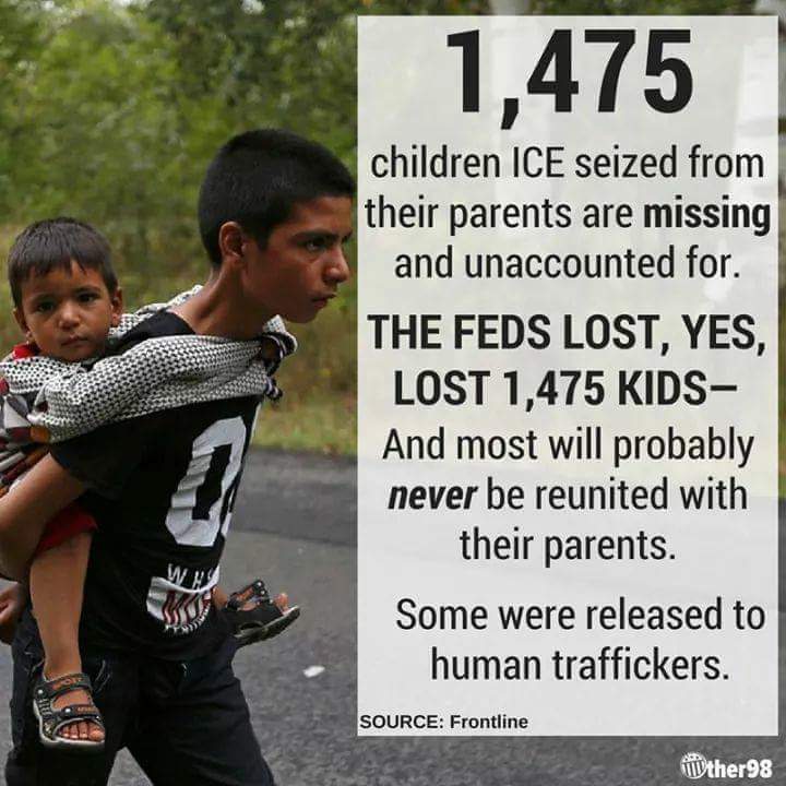 CALL 1-866-DHS-2-ICE and ask them #WhereAreTheChildren?  This is an abomination, inhumane, NOT who we are!!!