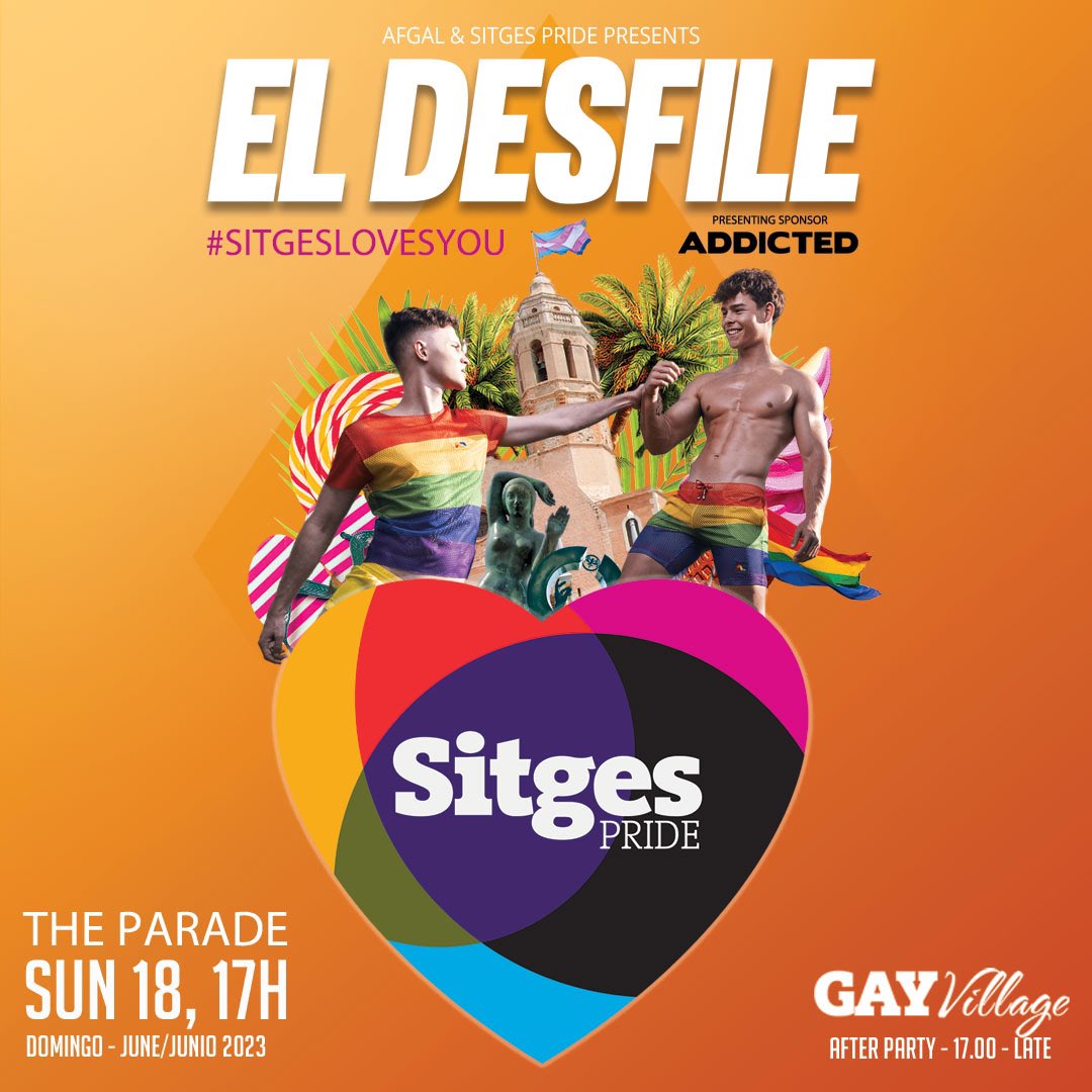 GayPrideSitges's tweet photo. Are you ready for Sitges Pride? Come join us! - June 14-18.
.
GO VIP!
Limited tickets available.
.
🌈 https://t.co/uknhxbvV32…
.
#pride #sitgespride #gaytravel #gayspain #spain #pridesitges #gayspain #gaybeach #gayholiday #gaysummer #gayvip #gayspeedo #gaymuscle https://t.co/RYasXghTAO