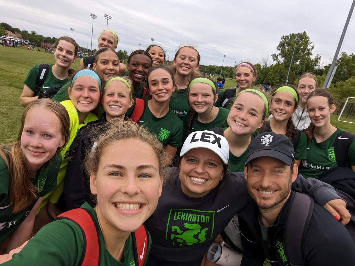 Game 2 of State Cup weekend is a 5-1 WIN! Goals from <a href="/AudreyJ05642/">Audrey Johnson</a> , Grote, Riordan, Crovo, and <a href="/ldemovellan/">Lucy de Movellan</a> . Final game of preliminary play kicks off tomorrow against Eastern Elite. <a href="/LSCyouth/">Lexington Sporting Youth</a>