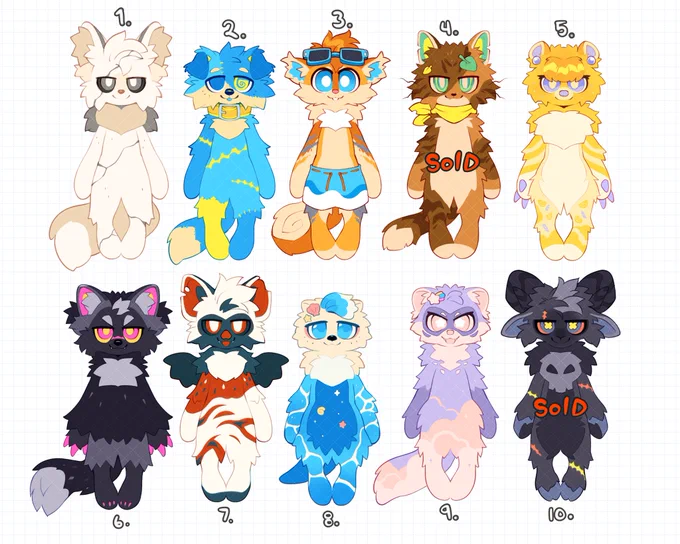 These are up now! info below