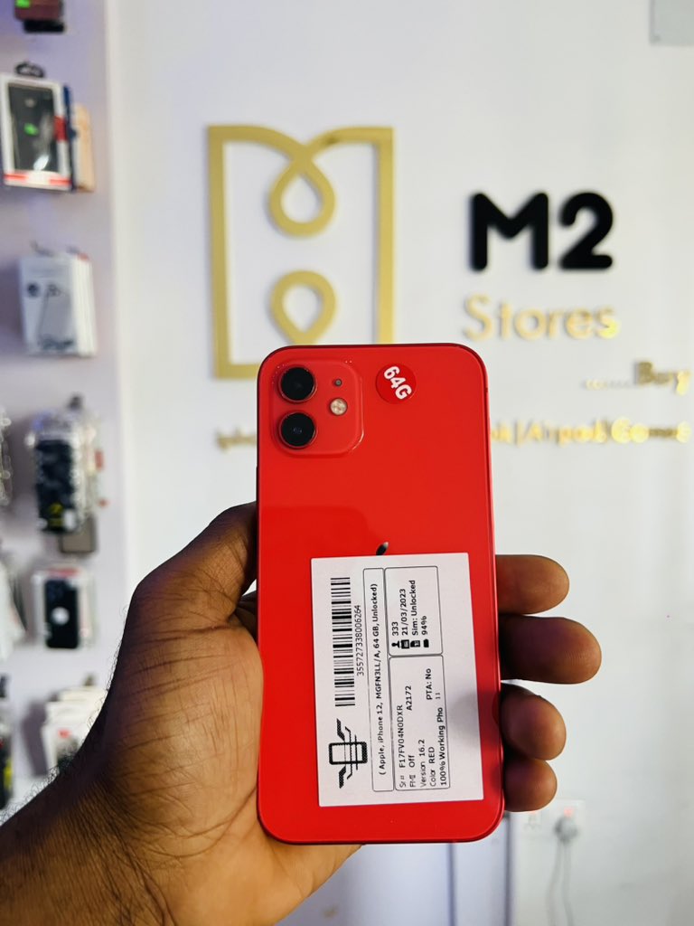m2stores's tweet photo. iPhone 12 64gb grade A https://t.co/L2MOIdOMjH