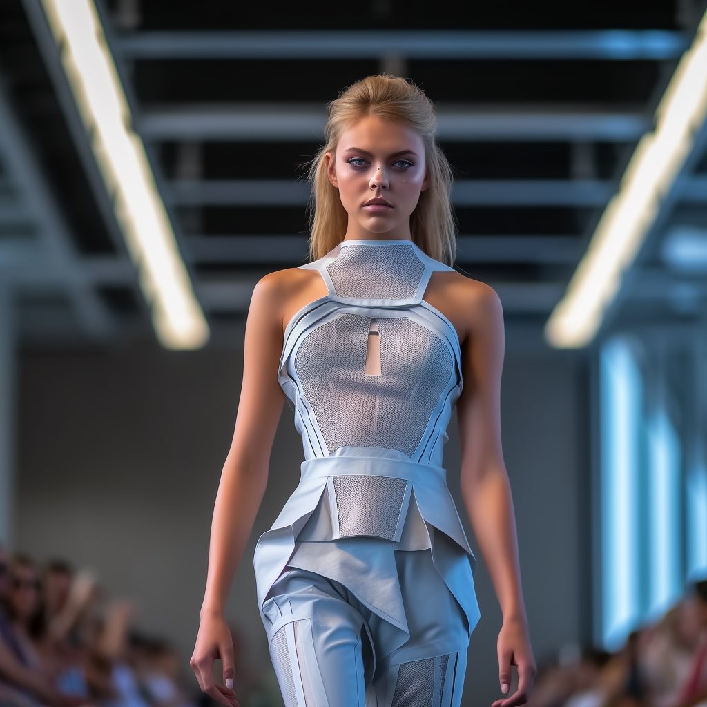 DrimChazor's tweet image. 👗 AI-Generated Futuristic Fashion: 

Welcome to the Runway of 2033! Check out these avant-garde AI-created designs predicting the fashion trends of the next decade. 

#AIImageCreation #FuturisticFashion #FashionForward #aiphotography #fashion #future