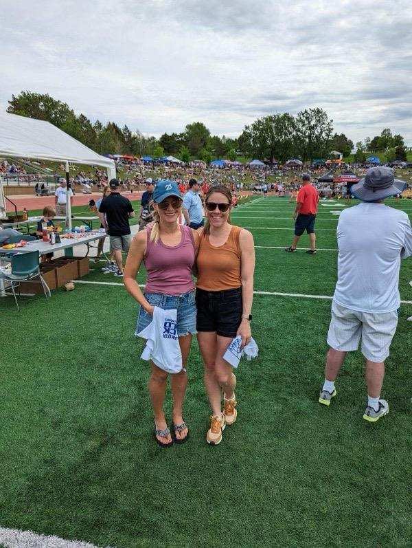 WHSHuskies's tweet image. Congratulations to former Huskies Allie (Smith) Nowatny and Kiki (Smith) Beschorner on being inducted into the ND High School Track and Field Hall of Fame at the State Meet. They are two of the best to ever compete in the sport. Well deserved honor. #Onceahuskiealwaysahuskie