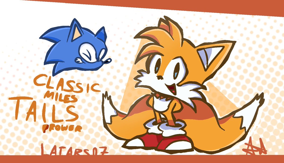 Latars07's tweet photo. Happy #SonicSunday
I've started drawing Sonic characters in a "Sonic Battle style"

‼️ I've currently drawn 2 characters, so give me another one I should draw next‼️
#sonicfanart #Tails #Sonithehedgehog https://t.co/B29hw1BUFl