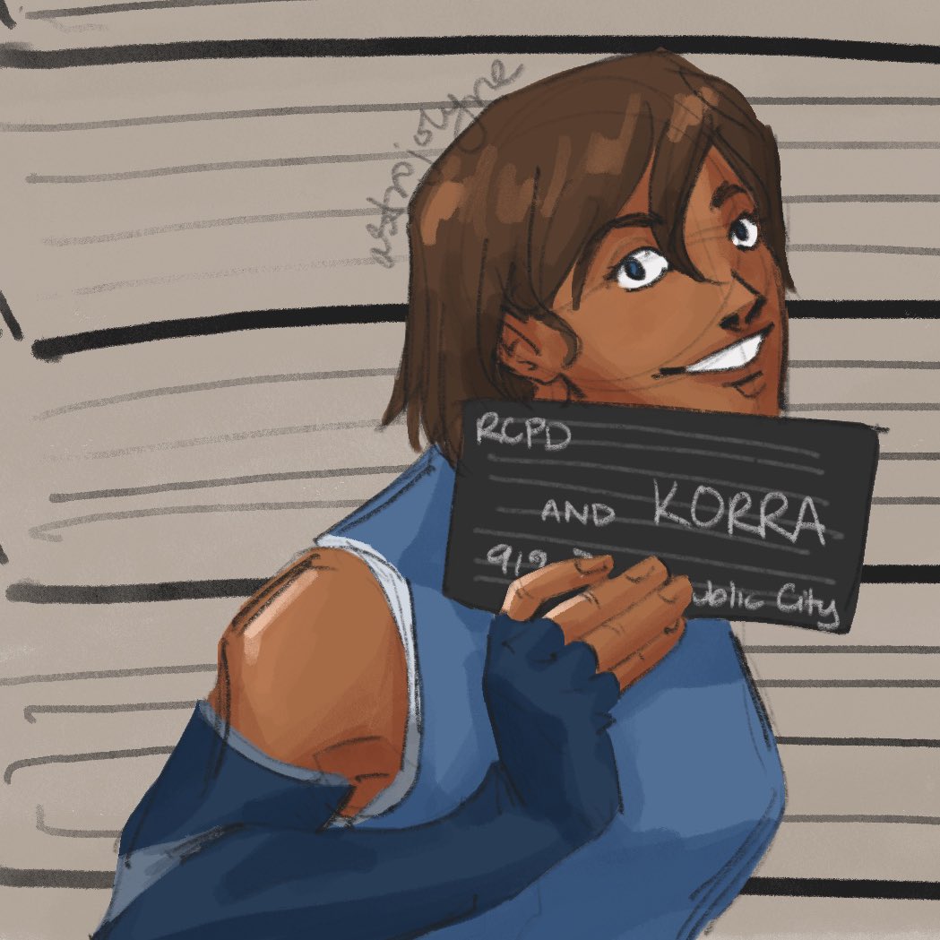 if drawing korrasami was a job i’d be richer than miss sato herself