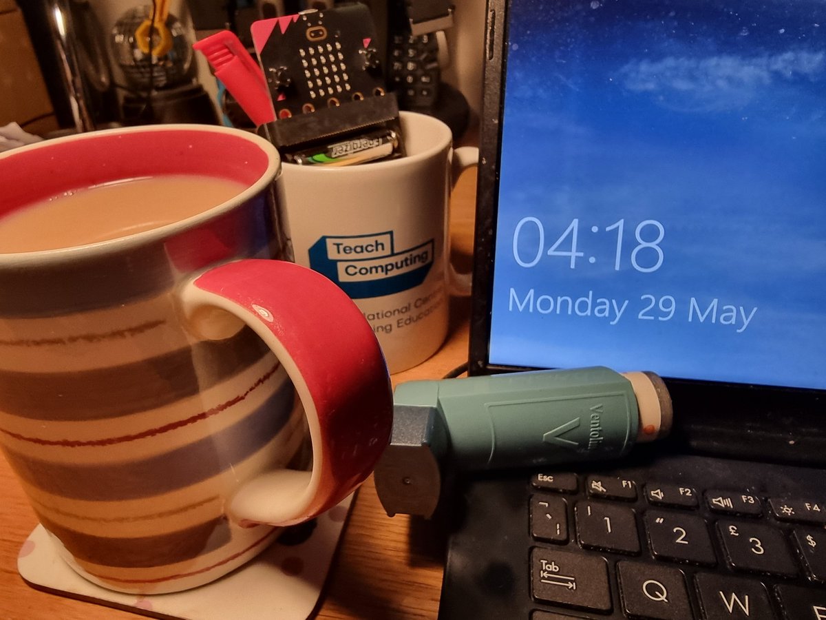 Good #morningmugshot to anybody scrolling by the #teacher5oclockclub this late May Bank Holiday Monday morning. As this is the last Bank Holiday for 13 weeks now after this month's hat-trick, let's make it last!