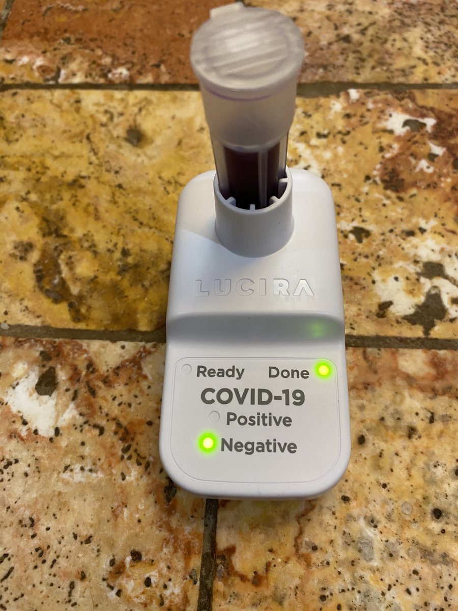 So amazing to do a PCR test at home! And I like the results.