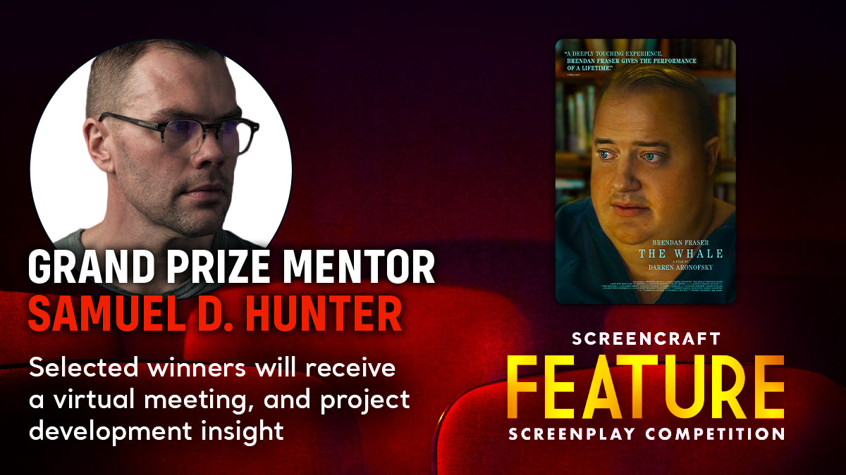 Screenwriter Samuel D. Hunter has joined the 2023 ScreenCraft Feature Competition as a Grand Prize Mentor! 

More info on the Feature Competition: bit.ly/3JbmOcQ