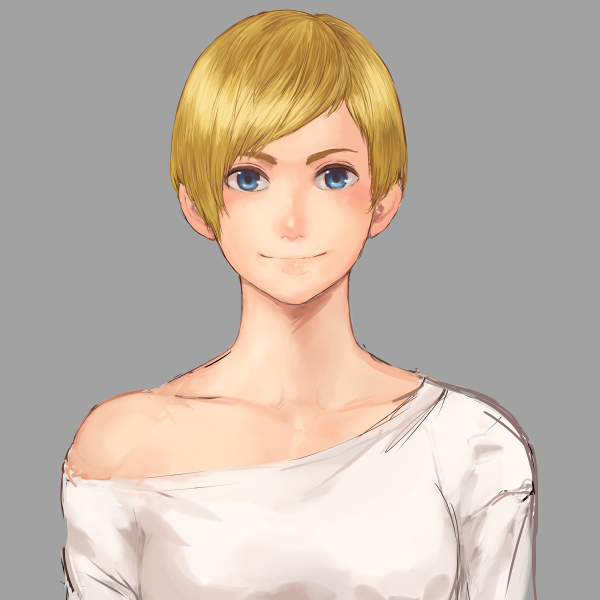 「kao2.4」|柑橘マンのイラスト