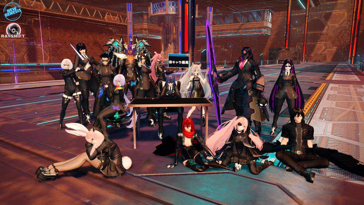 LtWazon's tweet photo. We are Rayshift! Here is our photo of Alliance 🔥
#PSO2NGS #NGS_SS #NGS #PSO2NGSGlobal #PSO2NGS_SS #PSO2GLOBAL #PSO2_SS #PSO2 #RappyMail #10thAnnivART_PSO2NGS #PSO2_10th https://t.co/oiYSFBvqFo