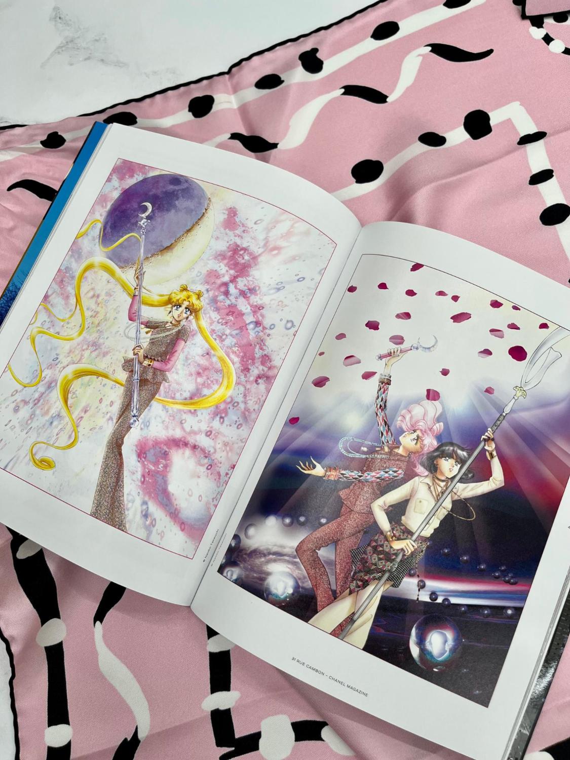 CHANEL シャネル マガジン カタログ セーラームーン 描き下ろし