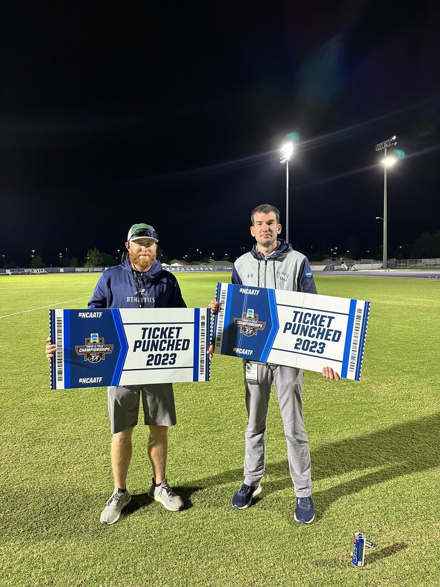 Shoutout to our entire athletics staff for coming together to pull off hosting the NCAA Outdoor T&F East First Round! 
It was my first time producing a track event in my 7 years working in live production, and I couldn’t have done it without our amazing @Ospreys_ESPN crew!