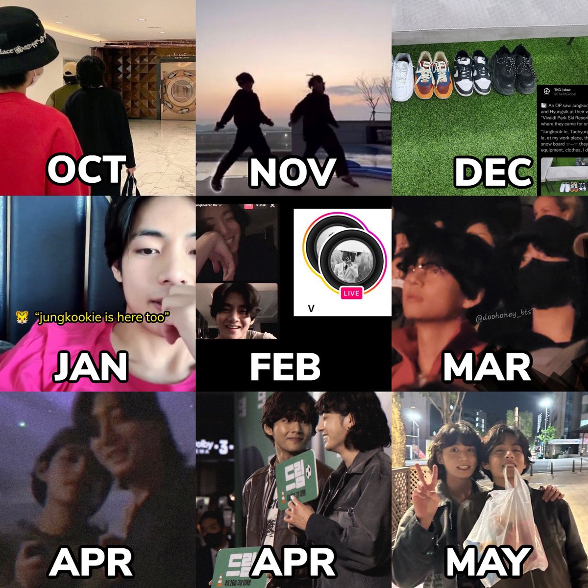 WE’RE ALREADY GETTING  MORE TAEKOOK DATES TO ADD TO THE LIST ITS NEVER ENDING 😏✨