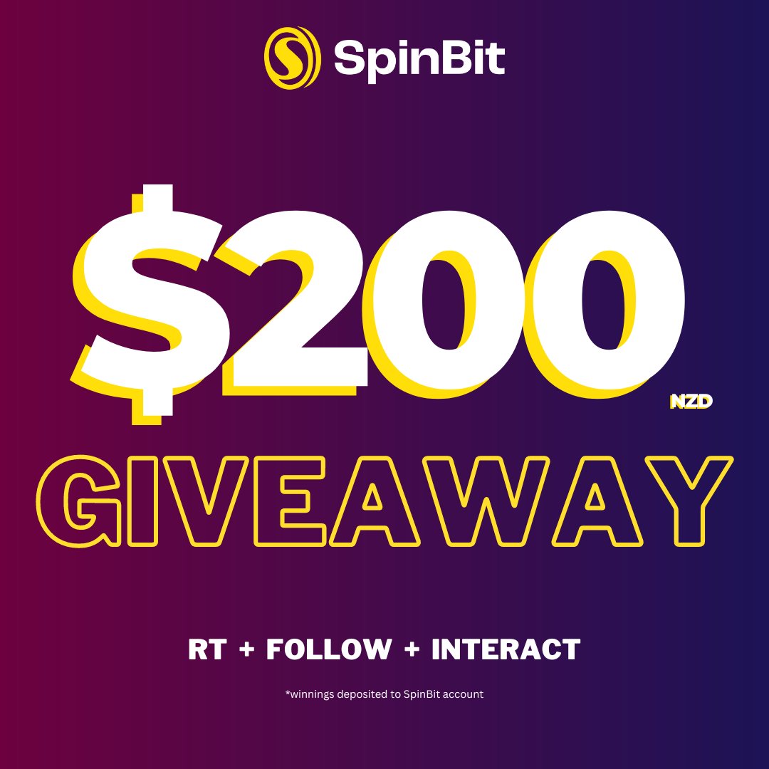 Our next giveaway goes live now. 

Follow + Comment + Retweet

4 #Winners to be announced from $200.

#Spinbit