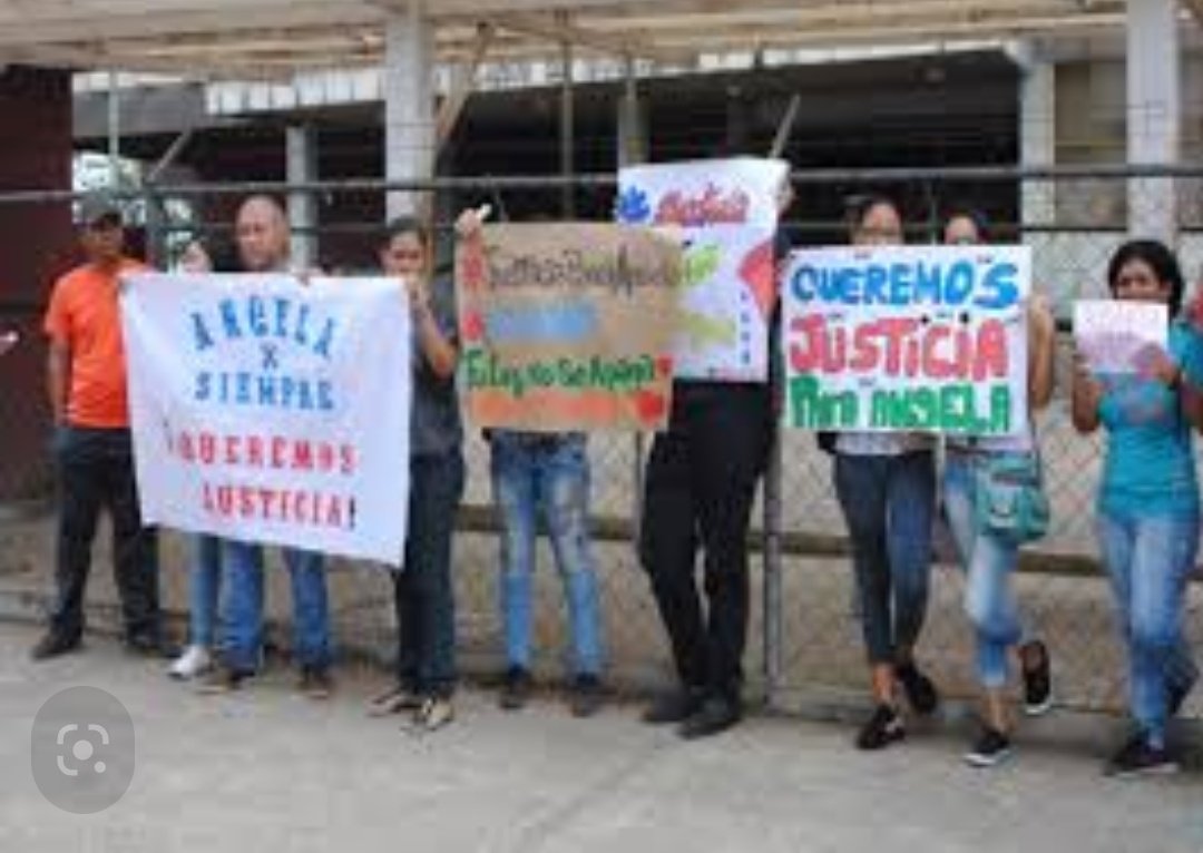 manuelita1504's tweet photo. Sin justicia NO HAY PAZ
De 7 personas acusadas sólo 2 hombres resultaron condenados; ellos APELARON y #Recusaron a la #CorteDeApelaciones
Pedimos #NombramientoDeCorteAccidental
#JusticiaParaÁngelaAguirre
@LourdesSuarezA2
@GladysTSJ
@DefensaMujerVE
@black7810180378 
@yerlisyaguare https://t.co/GpUxEZWGfk