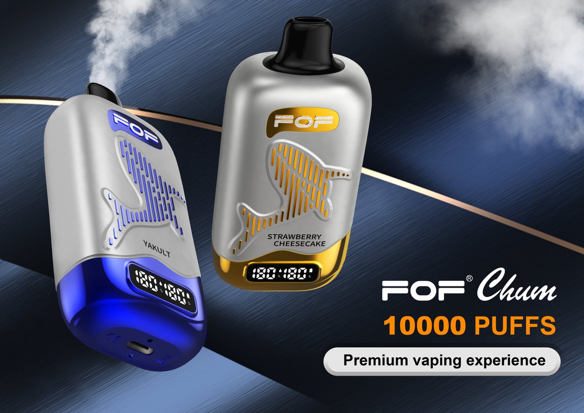 FOF CHUM 
 with 10000 puffs and Real-time data visualization on the LED screen while vaping.
＃VaperExpouk
#VaperExpo
#VAPE2023
＃vape
＃VaperExpouk
＃VapeCommunity
＃vapeadvocacy
＃VaperExpouk
＃VaperExpouk2023
＃WeReback
＃AreYouReady
＃VaperCommunity
#UKVapers
＃UKVapeFam