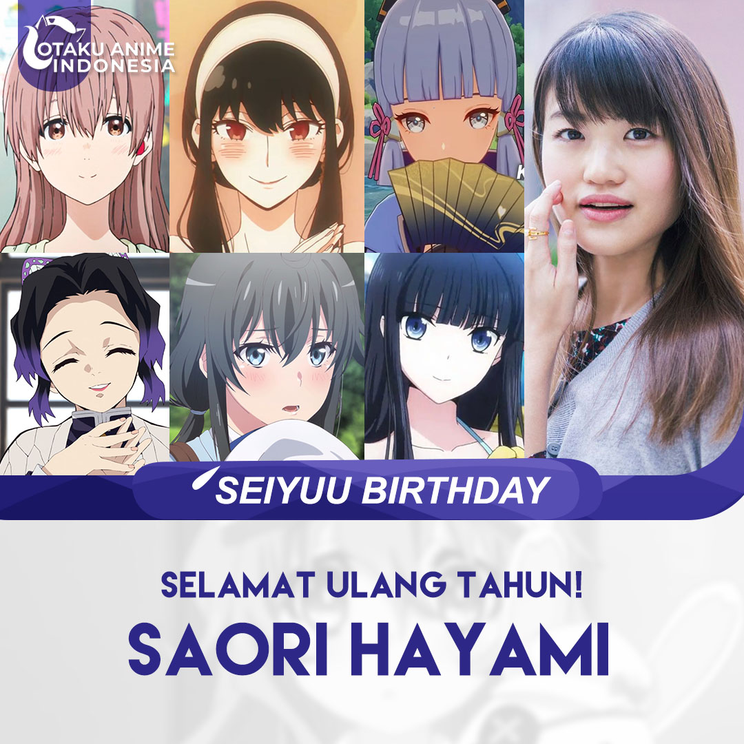 Otaku Anime Indonesia - 《Seiyuu Birthday》⁣ Selamat Ulang Tahun