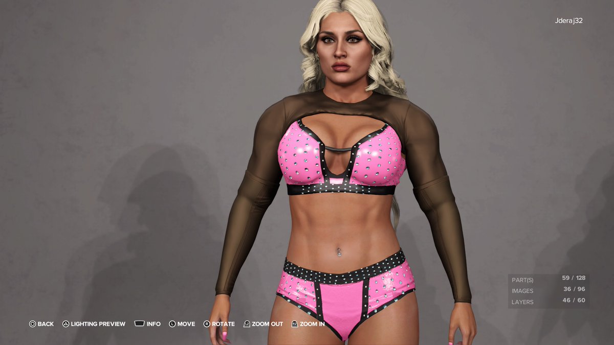 She 'cooking', or whatever y'all be saying. @TiffStrattonWWE #AndNew #PS5Share, #WWE2K23