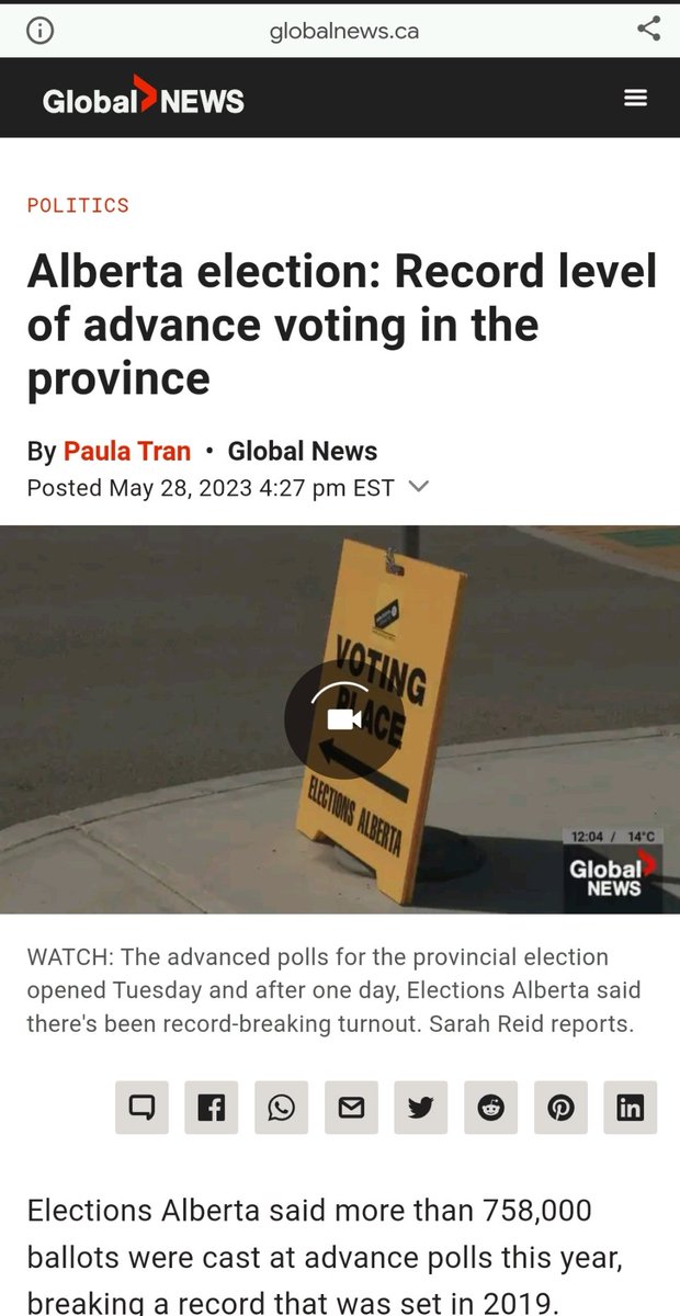 @ABDanielleSmith @HeatherMForsyth I am praying for my fellow Canadians, tomorrow is a huge day. Be cognizant and get ready because we know the leftists play dirty and will most likely try to steal the election. #AbElection #TeamUCP #AbElection2023 #LiberalCorruption