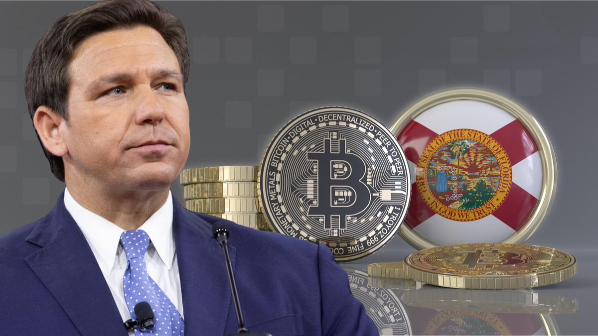Florida Governor Ron DeSantis has been a vocal supporter of crypto, particularly $BTC. He has said that he believes #Bitcoin is a "threat to the current regime" and that he would oppose any attempt by the government to ban it. #DeSantis has also said that he would like to see